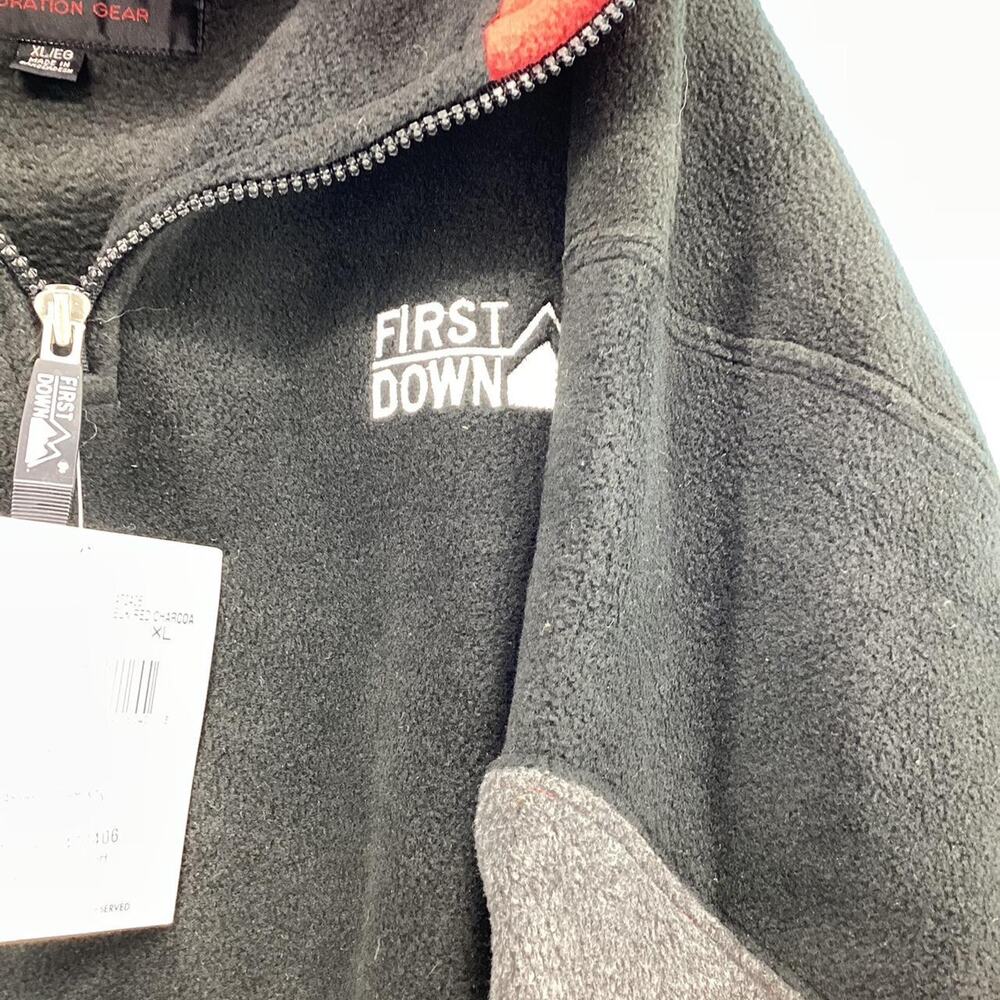 First down fleece pullover - Picture 3 of 5